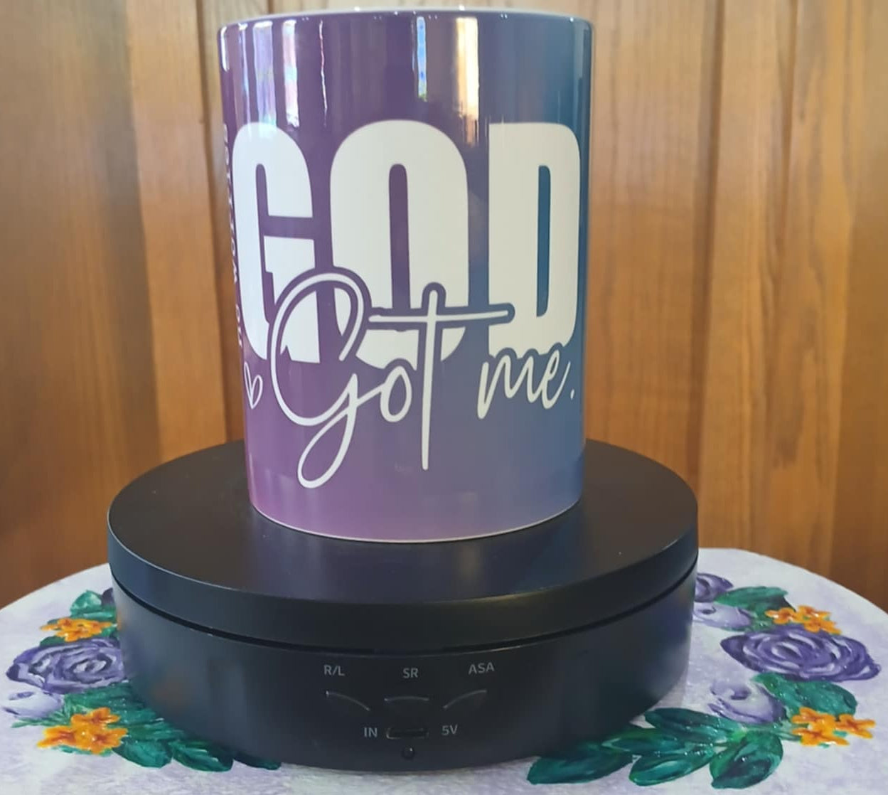 God's Got Me Mug