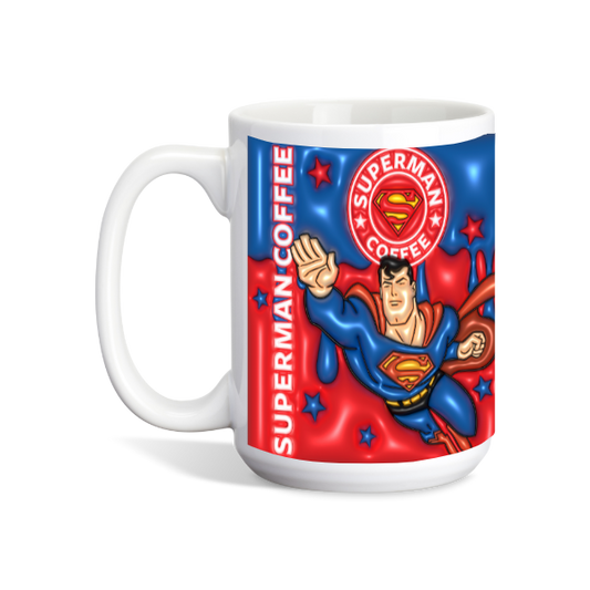 Puffy Superman Mug