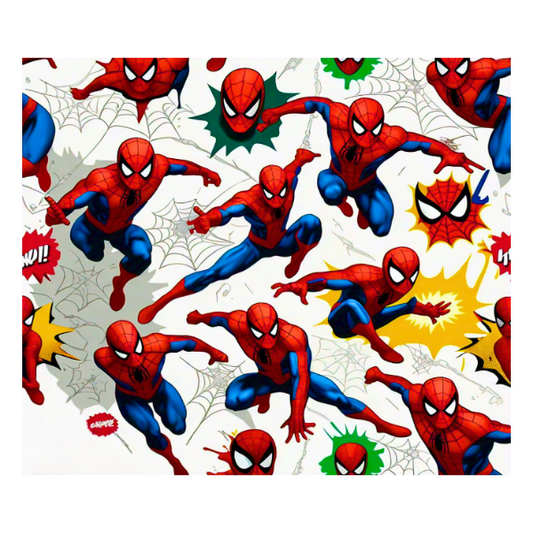 Spiderman Pattern Tumbler