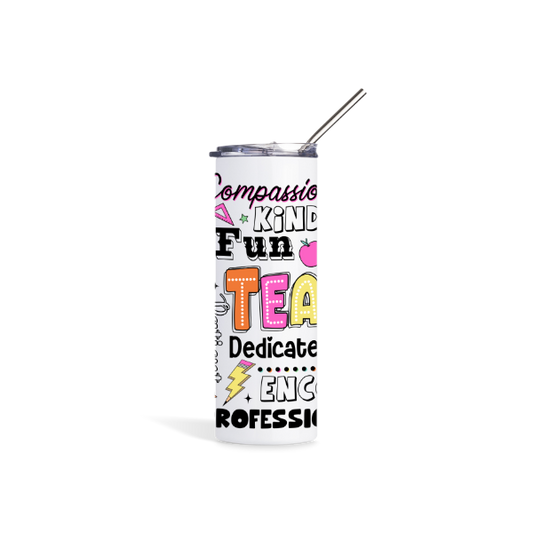 Teacher Words Tumbler