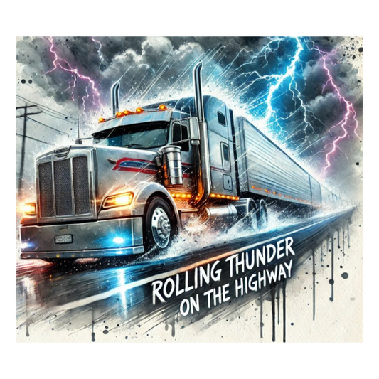 Thunderstorm Trucker Tumbler